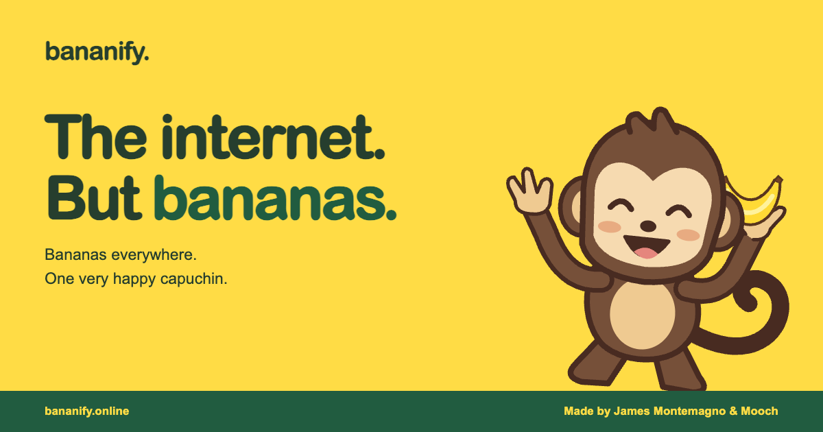 Bananify — Up to something ....